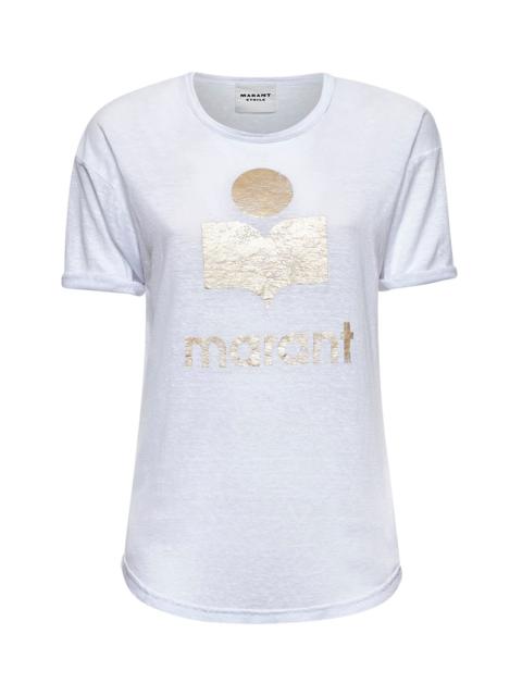 Marant Etoile Women White Koldi Logo T-Shirt