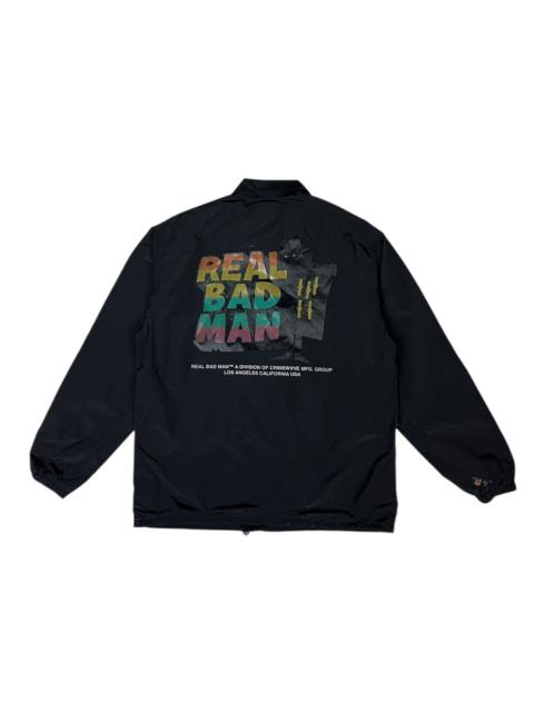 Real Bad Man - A Division of Crimewave Mfg Group Coach Jacket