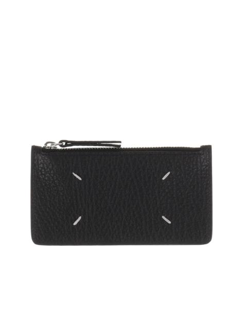 Maison Margiela CARD HOLDER ZIP EW / BLK