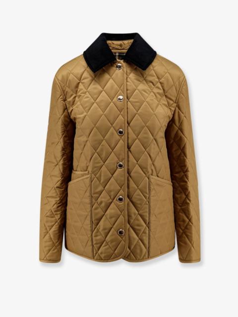 Burberry Burberry Dranefeld Quilted Jacket Beige