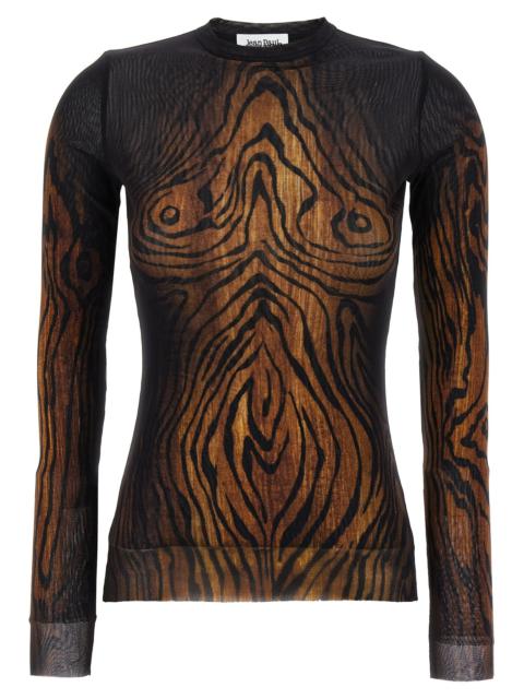 Jean Paul Gaultier Wood Tops Multicolor