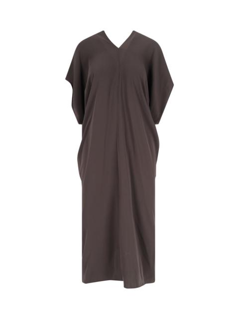 MM6 Maison Margiela V-neck Midi Dress