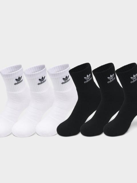 adidas ADIDAS ORIGINALS TREFOIL QUARTER SOCKS (6 PACK)
