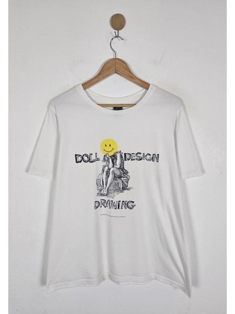 NUMBER (N)INE Number Nine Minoru Hiratani drawing shirt