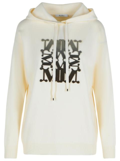 Max Mara Max Mara 'Taddeo' Cream Virgin Wool Sweater Women