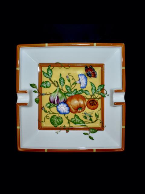 Hermès Hermes Pumpkin Print Ceramic Cigar Ashtray Large