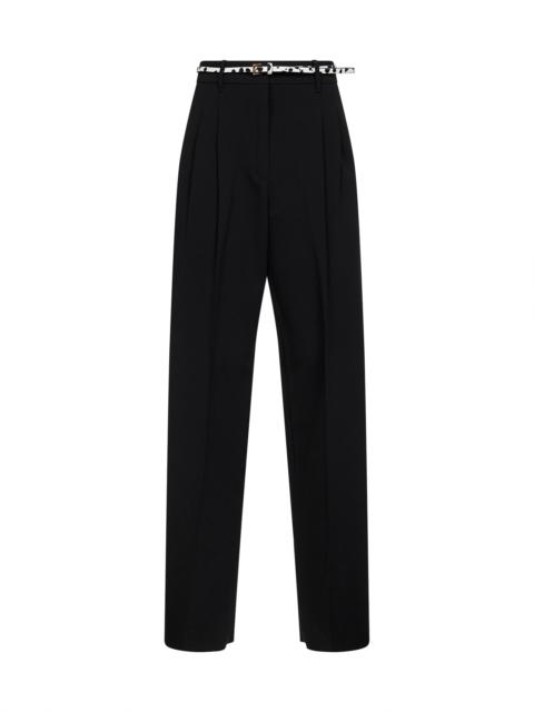 Max Mara Studio Max Mara Studio Women Black Cady Mstcorvino Fluid Trousers