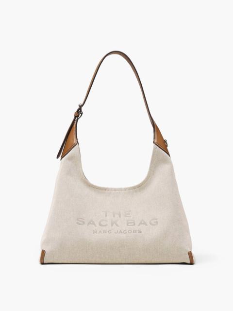 Marc Jacobs THE LEATHER-TRIM CANVAS BELTED SACK BAG