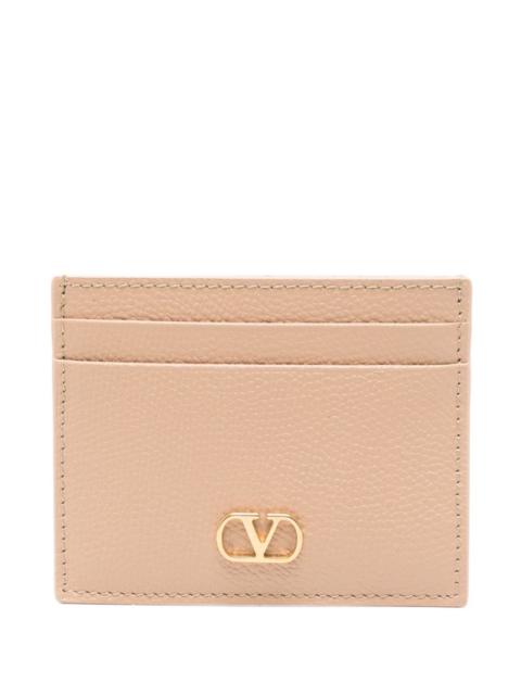 Valentino Valentino Garavani Women Vlogo Signature Leather Card Case