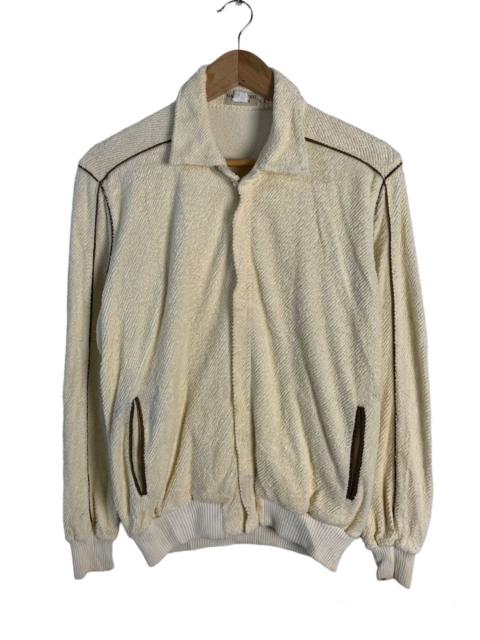Other Designers Hanae Mori Zipper Sweater Jacket
