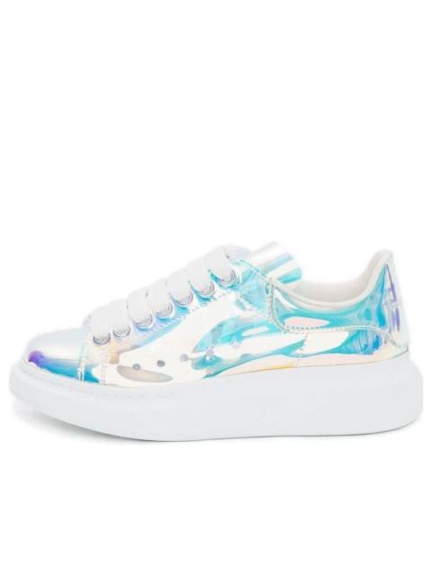 (WMNS) Alexander McQueen Oversized Sneaker 'White Multicolour' 558944W4LF28446