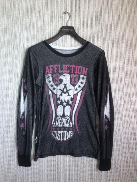 Other Designers ‼️AFFLICTION AMERICAN CUSTOMS REVERSIBLE TSHIRT LONGSLEEVE‼️