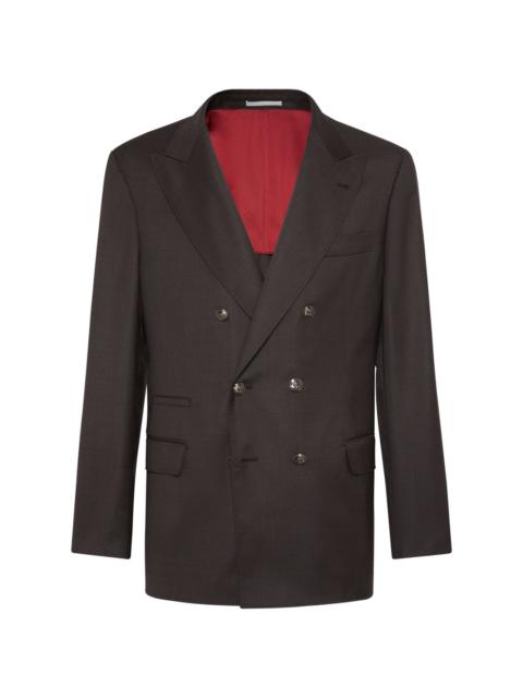 double-breasted blazer