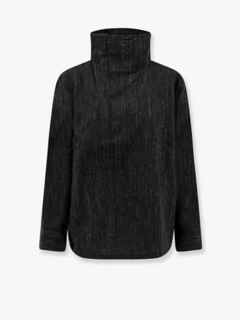 soeur Soeur Lutece Virgin Wool Blend Shirt Grey