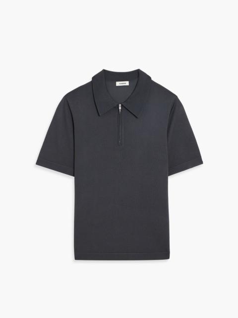 Sandro Knitted polo shirt