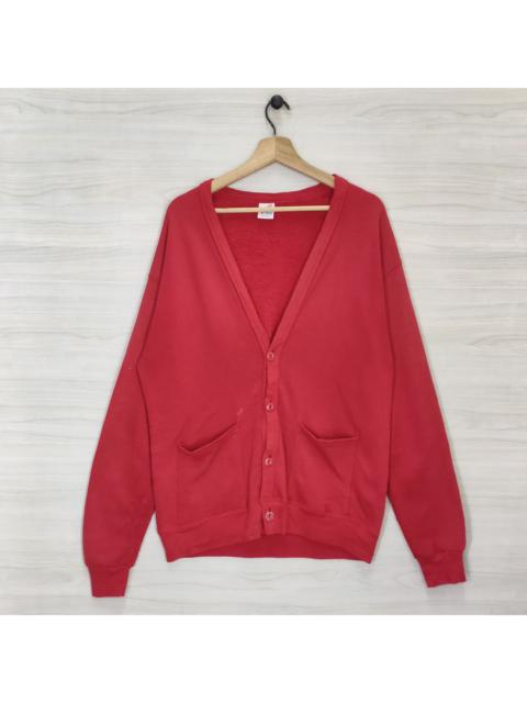 Other Designers Jerzees × Vintage - 90s Jerzees Blank Sweater, Vintage Cardigan