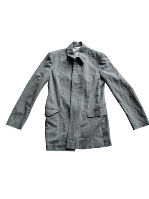 Alexander McQueen 90's Vintage Alexander McQueen Lana Wool Men’s Long Jacket