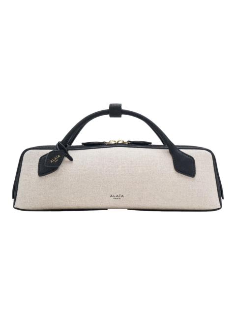 Alaïa Teckel Clutch Linen And Nubuck