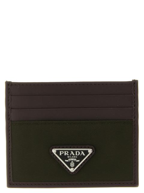 Prada Prada Men Nylon Leather Cardholder