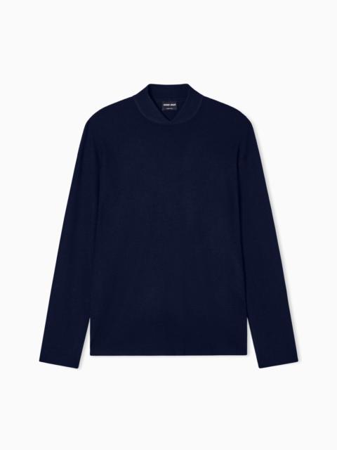 GIORGIO ARMANI WOOL AND CASHMERE JUMPER