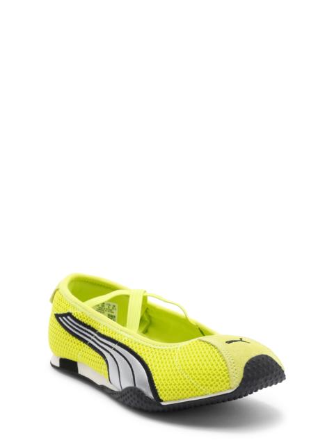 PUMA PUMA H-Street Ballet Sneaker in Lime Smash/Puma Silver at Nordstrom