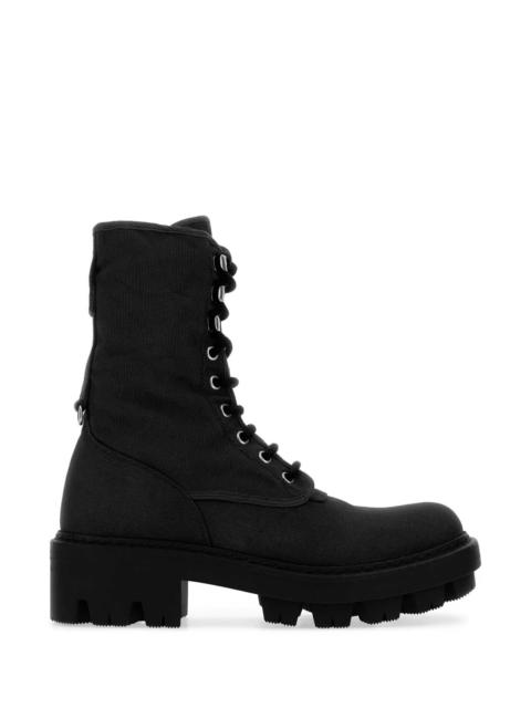 Prada Prada Women Black Canvas Boots
