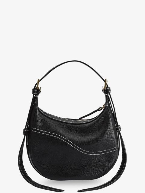 Other Designers Atp Atelier Silea Mandorla Leather Crossbody Bag