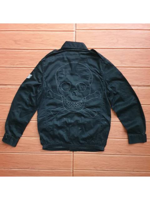Other Designers If Six Was Nine - PPFM Skull faded Black Punk rock jacket