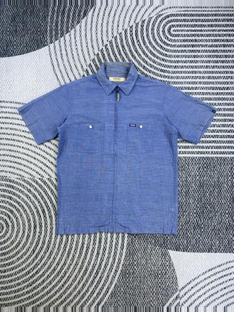 Other Designers Kansai Yamamoto - Vintage Kansai Jeans Shortsleeve Cotton Zipper Jacket