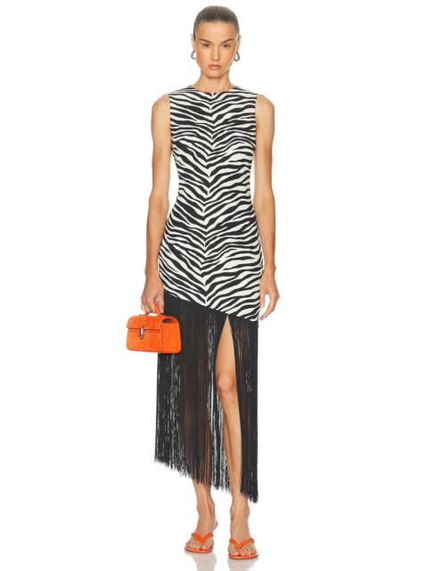 SIMONMILLER Casablanca Fringe Dress