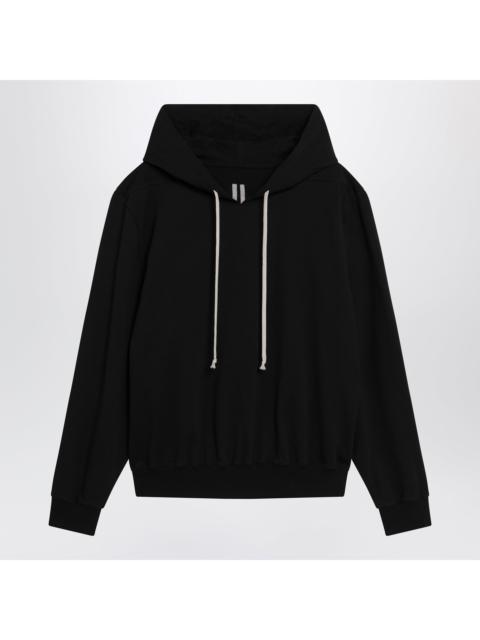 Rick Owens Rick Owens Black Hoodie With Logo Print Men