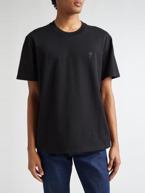 AMI Paris AMI PARIS Ami de Coeur Cotton T-Shirt in Black at Nordstrom