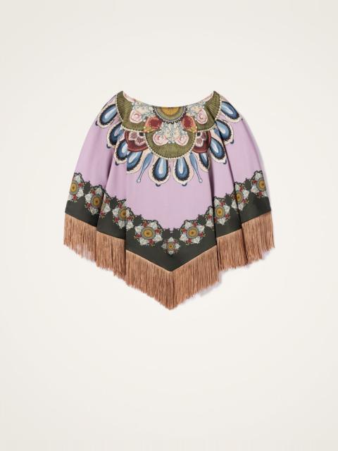 La DoubleJ Reversible Mini Poncho