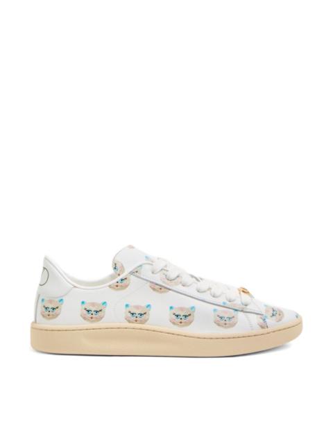 Valentino Royco leather sneakers
