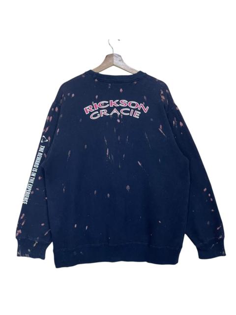 Other Designers Japanese Brand - Rickson Gracie Tie Dye Big Logo Crewneck Sweatshirt