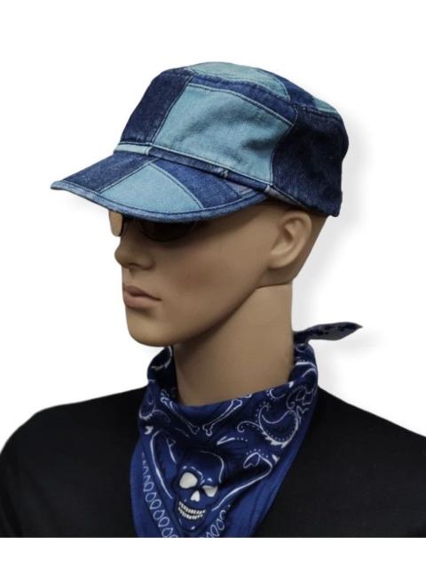 Other Designers Japanese Brand - BEST OFFER!! GRACE Denim Patchwork Military Design Hat
