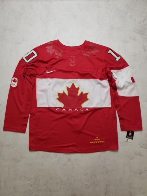 Nike Nike Canada Team Sharp # 10 Winter Olympic Hockey Red Jersey