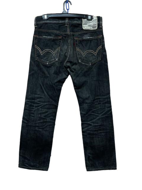 Other Designers Baggy Jeans Edwin 503 Distressed Lightning Black