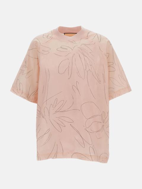 Plan C SHORT-SLEEVED COTTON TOP