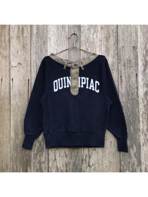 Other Designers Vintage - Vintage Quinnipiac University Custom Sweatshirt Big Logo