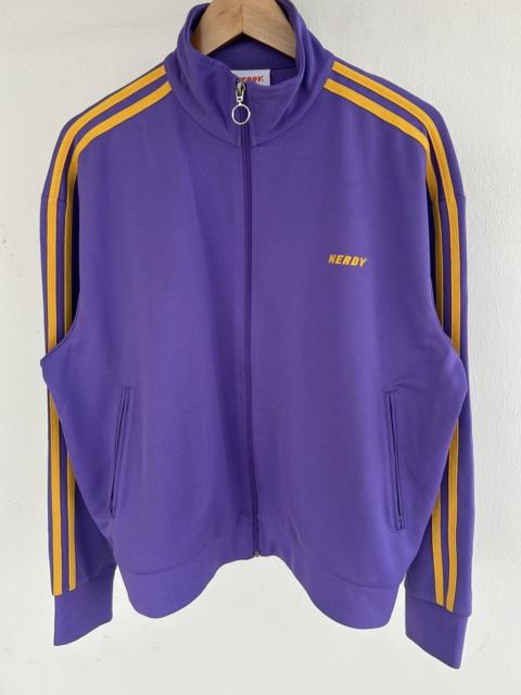 Other Designers Nerdy Tracktop Purple Stripes