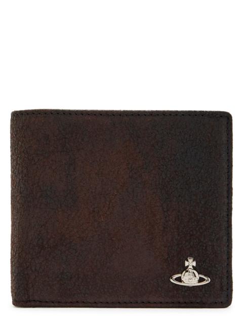 Vivienne Westwood Vivienne Westwood Orb Grained Leather Wallet