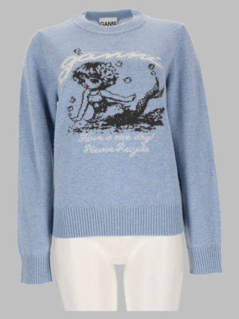 GANNI Ganni Women Maglia "Mermaid"