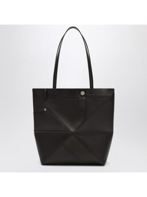 Loewe Loewe Medium Puzzle Fold Panta Tote Bag In Vintage Brown Women