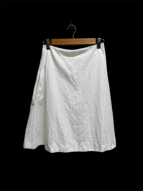 Acne Studios Acne Studios Piana Pique SS15 Midi Skirt Double Breasted