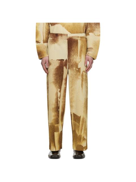 ISSEY MIYAKE Brown Wind Walk Trousers