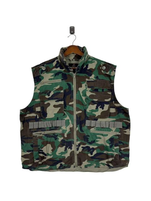 Other Designers VINTAGE RANGER VEST TACTICAL CAMOUFLAGE VEST JACKET