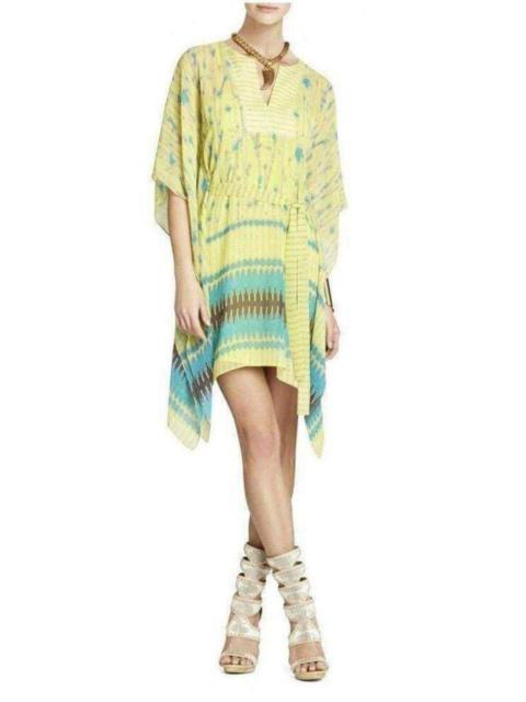 Other Designers Eva Scarf Print Lemongrass Dress