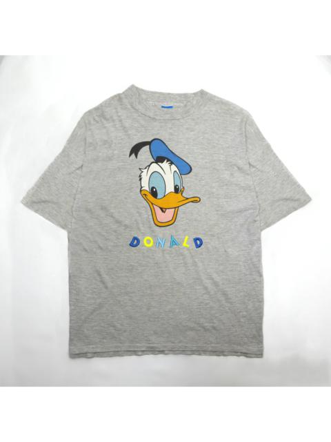 Other Designers Vintage - DONALD DUCK DISNEY Big Logo Embroidered Spellout Tees