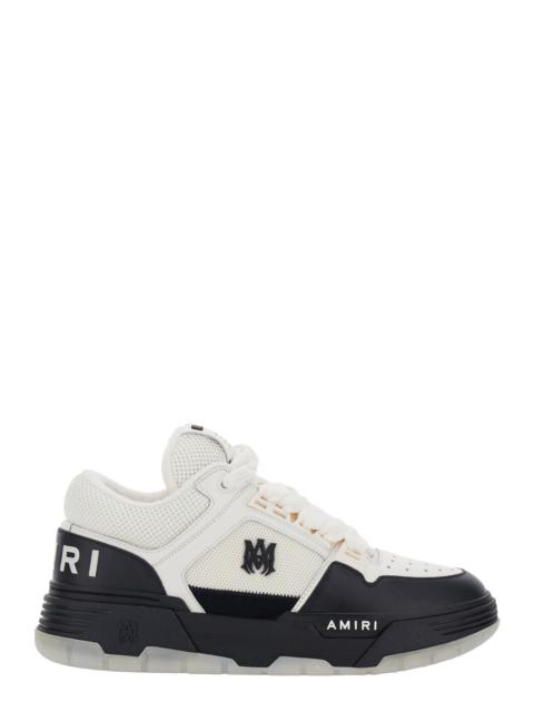 AMIRI Amiri Men 'Ma-1' Black Low-Top Sneaker With Logo Detail And Mesh Inserts In Fabric And Leather Man